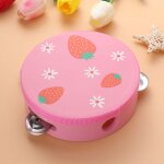 Tambour a main en bois pour enfants, persch, jouet musical, jouets pour ktv party, jeux pour enfants, ...