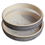 Tambour a percussion ondul� en bois, instrument de musique, jouet d'apprentissage pr�coce pour b�b�