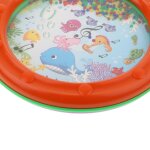 Tambour de perles pour enfants, jouet sensoriel r�aliste, doux, son de mer, vague d'oc�an, 25cm