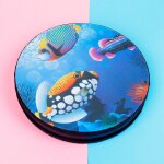 Tambour de perles ondul�es 25x4. 5cm, jouet de mer doux, cadeau pour enfants, instrument de musique