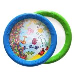 Tambour de perles de vague d'oc�an pour enfants, son de mer doux, jouet musical educatif pour b�b�, apprentiss ...