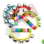Tambourin � main pour enfants, instrument de musique, de percussion, de rythme, offre sp�ciale, 60%