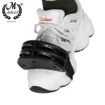 Tambourin a pied en mtal, clochette, bote a instruments de percussion portable, compagnon de tambour, ...