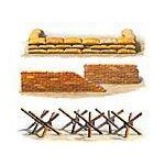 Tamiya - 32508 - maquette - barricade et sacs de sable - echelle 1:48 - tamiya
