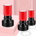 Tampon universel pour enfants, jouet educatif, facile a nettoyer, séchage rapide, auto - encreur, horloge ... Tampon universel pour enfants, jouet educatif, facile a nettoyer, séchage rapide, auto - encreur, horloge ...