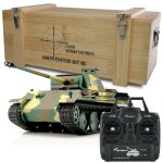 Tank rc char german panther panzerkampfwagen v 1 / 16 eme ir billes son et fum�e - amewi