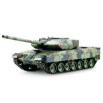 Tank rc leopard 2a6 1 / 16me rtr fonctions ir et billes - amewi