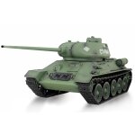 Tank rc t34 russe 1 / 16 eme 2. 4 ghz rtr - amewi