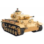 Tank t�l�command� tauchpanzer iii son et fum�e rc 2. 4 ghz 1 / 16 eme - amewi