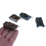 Tank tigre en plastique avec table de sable 4d, 1 pi�ce / ensemble, panth�re allemande de la seconde ...