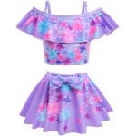 Tankini maillot de bain robe encanto 2 pieces pour enfant fille taille 2 - 6 ans, mirabel / isabella
