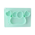 Tapis d'alimentation en silicone pour bbs et tout - petits, set de table, lavable au lave - vaisselle, ...