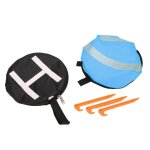 Tapis d'atterrissage a pliage rapide de 75cm, universel fpv drone, tablier de stationnement, tapis etanche ...