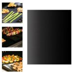 Tapis de barbecue rutilisable, antiadhsif, plaque de cuisson portable pour pique - nique, outil de ...