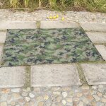 Tapis de camping durable, sable, plage, camouflage, couverture humide, pique - nique en plein air, tapis ...