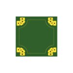 Tapis a carte buffalo 70 x 70 cm