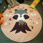 Tapis de chambre pour enfants, impermable, pliable, tapis de camping en plein air, large, pique - nique, ...
