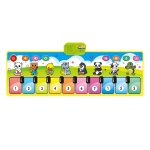 Tapis de danse multifonctionnel pour enfants, couverture de piano, tapis de jeu pour bb, tapis de sol ...