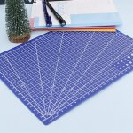 Tapis de dcoupe en plastique, lignes de grille a4 tapis de dcoupe tissu cuir artisanat carte papier ...