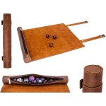 Tapis de d�s enroulable style rouleau d'�criture pour jeux de d�s tels que dnd, cthulhu - avec fermeture ...