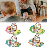 Tapis de gymnastique pour bbs, cadre de musique, tapis de jeu, piano, kickand, centre d'activit musicale ...