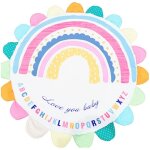 Tapis de gymnastique lavable pour bb, couverture large de 120cm, toucher, dveloppement cognitif, activit ...