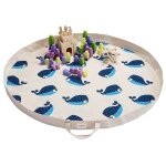 Tapis de jeu baleine