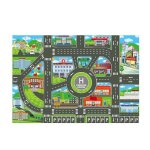 Tapis de jeu pour enfants, jeux de cartes pour bbs, tapis d'escalade, grand circulation en ville, parc ...