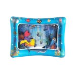 Tapis de jeu gonflable de l'eau d'enfants de bb a tapot des tapis de jeu de temps de ventre de coussin ...