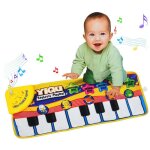 Tapis de jeu musical et de chant pour b�b�, 72x28cm, pour enfants, clavier de piano, jouet animal, tapis ...