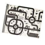 Tapis de jeu pliable pour enfants, jouets de course, carte de scne de voiture, style nord - europen, ...