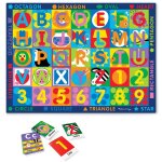 Tapis jumbo abc 123 en anglais