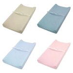 Tapis a langer en coton doux et respirant pour bb, housse de table a langer rutilisable pour nourrissons, ...