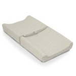 Tapis a langer ingenuity cozy clean beige avec sangle de s�curit� a d�gagement rapide