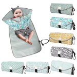 Tapis a langer multifonction 3 en 1 pour nouveau - n, accessoire portable pour la sieste pour bb, ...