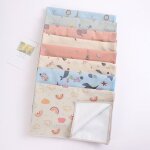 Tapis a langer portable pour bb, etanche et rutilisable, coussin qx2d