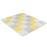 Tapis en mousse 1er age luni - yellow - kinderkraft