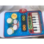 Tapis musical avec sons de piano et tambour pour bb, tapis de danse, pour enfants en bas age, garons ...