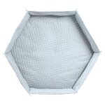 Tapis de parc bb roba style - roba - bleu clair - rembourrage latral scuris - doux et hydrofuge