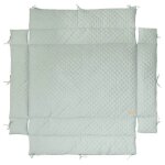 Tapis de parc b�b� roba style - tour de parc 75 x 100 a 100 x 100 cm - doux et hydrofuge - vert givr� ...