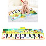 Tapis de piano musical pour enfants, tapis de jeu avec 8 instruments sonores pour filles et gar�ons