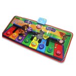Tapis de piano pliable tapis d'ducation prcoce chantant tapis de musique de piano pour enfants