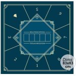 Tapis de poker carr 83 x 83 cm