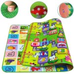 Tapis rampant en mousse pour bb de jeu tapis de jeu carte matriau pe sr, non toxique inodore - 200 ...