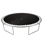 Tapis de saut pour trampoline de jardin 14ft / 427 cm - noir