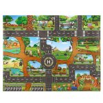Tapis de stationnement animal, carte routire, panneaux de circulation pour bb, tapis de jeu pour enfants, ...