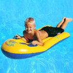 Tapis de surf gonflable pour piscine, jouets pour f�te, jeu, voyage, natation, epais, pliable, pour famille ...
