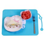 Tapis de table en silicone de qualité alimentaire, 1 pièce, napperon de table imperméable, napperon de ... Tapis de table en silicone de qualité alimentaire, 1 pièce, napperon de table imperméable, napperon de ...