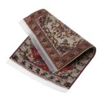 Tapis tiss� a l'echelle 1:12, en tissu brod�, pour maison de poup�e, toutes pi�ces, accessoires de d�coration, ...