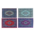 Tapis tiss� turc pour maison de poup�e 1:12, mini tapis, composant de mobilier miniature, simulation, ...